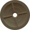 Ekena Millwork Logan Ceiling Medallion (Fits Canopies up to 6 1/8"), 24 1/4"OD x 3 7/8"ID x 2"P, Smokey Topaz CM24LO1STF - alternate 4